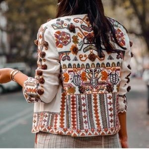 Boho jacket zara Clearance